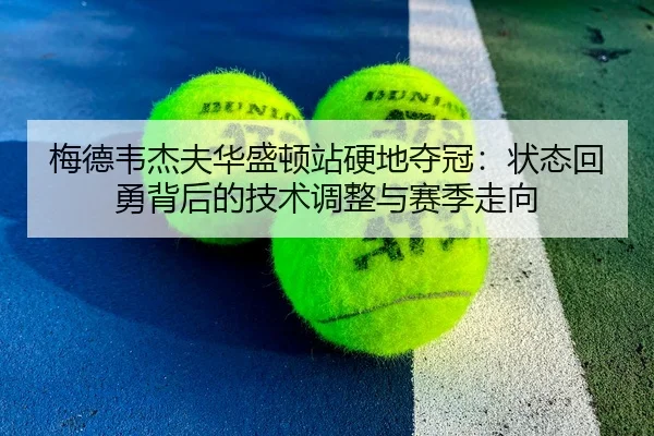 梅德韦杰夫华盛顿站硬地夺冠：状态回勇背后的技术调整与赛季走向